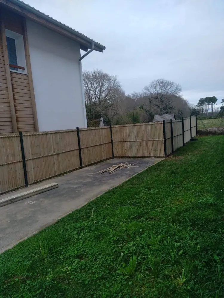 Clôture maison